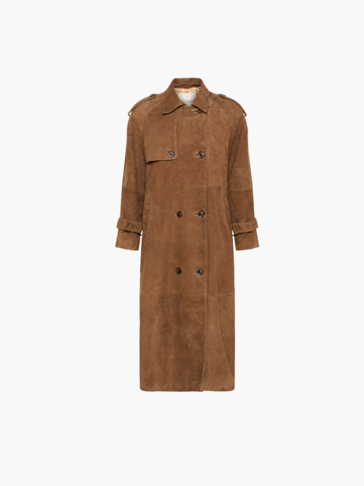 Velvet Muse Suede Trench Coat