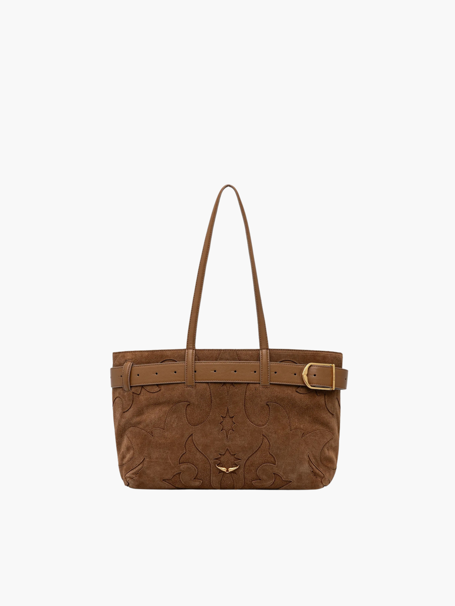 Maven Suede Carryall Tote Bag